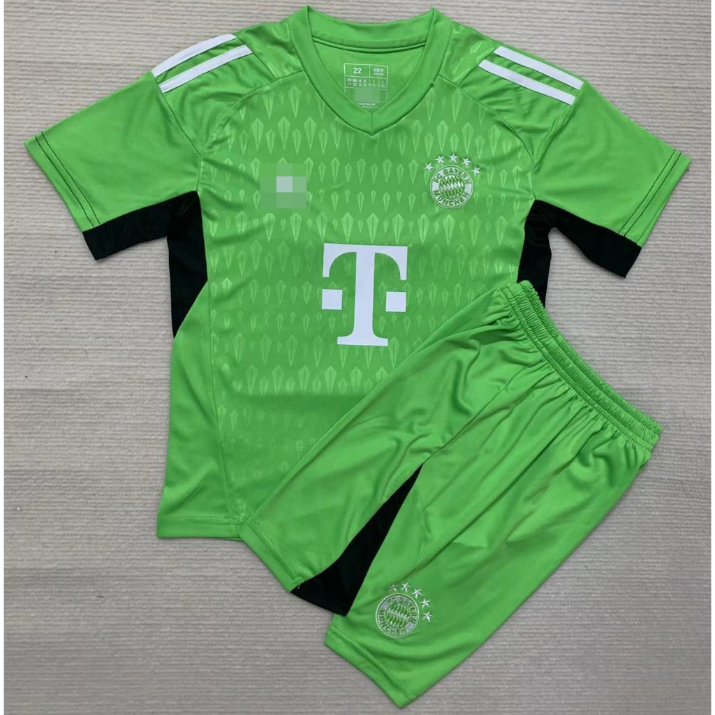 Bộ Quần Áo Thủ Môn Bayern 23 / 24 Cho Người Lớn Và Trẻ Em