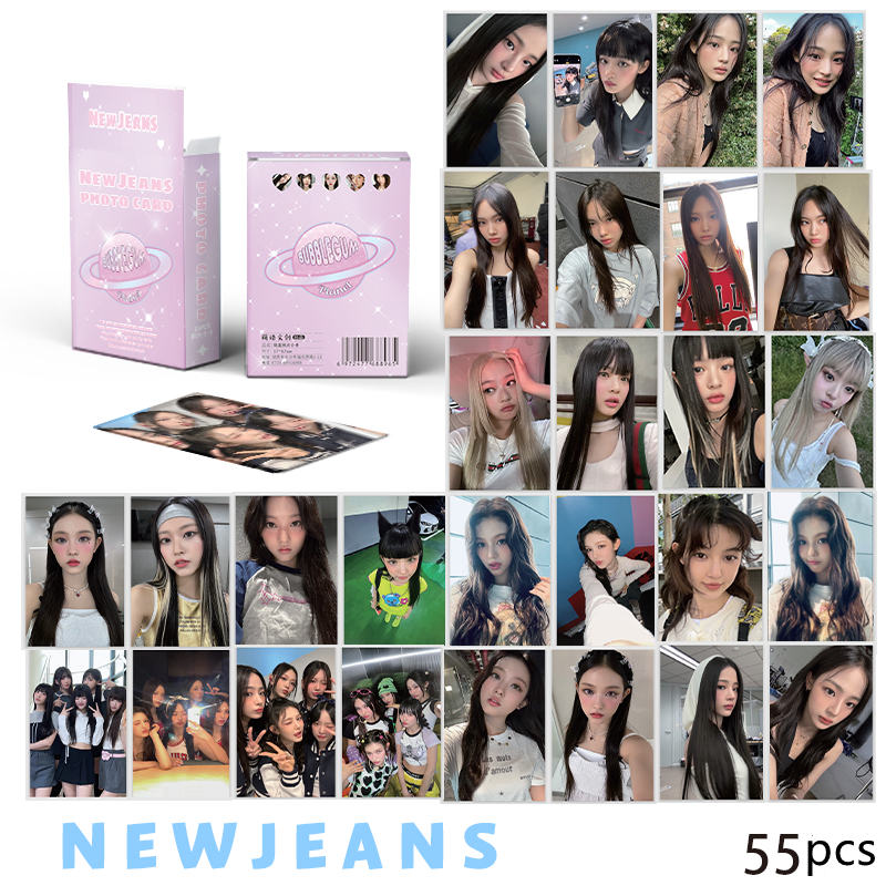 Hộp 55 Tấm Ảnh lomo Card Nhóm Nhạc Hàn Quốc Blackpink