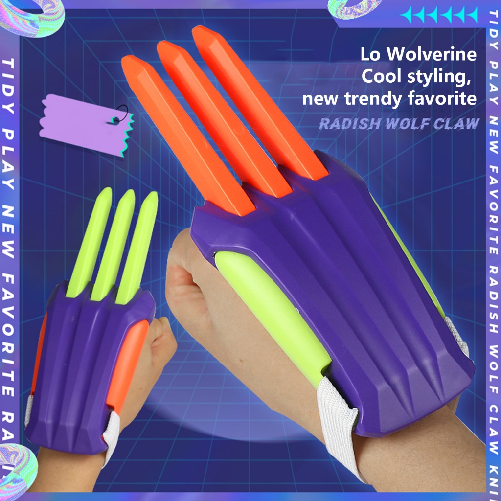 Đồ chơi móng vuốt Wolverine có thể thu vào !