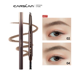Bút kẻ mày Carslan Chống thấm nước và mồ hôi Màu sắc nhu hòa không bị lem hay dính 0.26g * 2