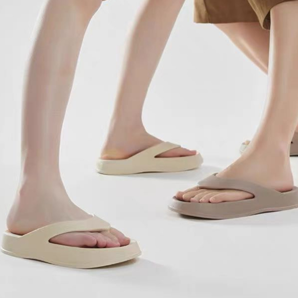 Dép xỏ ngón DAILOU 28Z23071805 đế cao thời trang đi biển thoải mái xinh xắn cho nữ