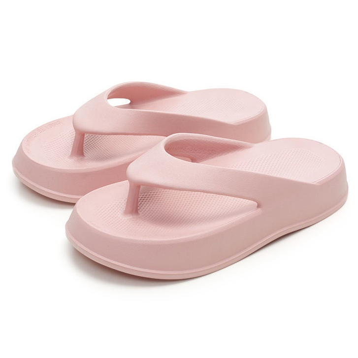 Dép xỏ ngón DAILOU 28Z23071805 đế cao thời trang đi biển thoải mái xinh xắn cho nữ