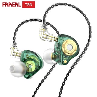 Faaeal TRN MT1 Pro HIFI Tai nghe nhét tai 1DD Ổ đĩa động Tai nghe nhạc Tai nghe nhét tai HI-FI Bass Kim loại Màn hình DJ Chạy thể thao Khử tiếng ồn Tai nghe IEM