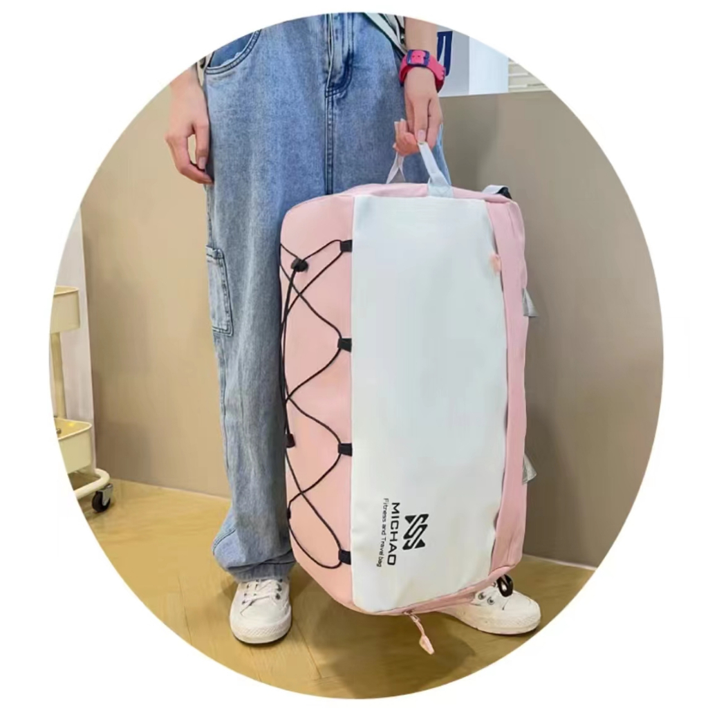 Túi Đeo Chéo Một Bên Vai Đựng Đồ Tập gym / yoga Chia Ngăn Khô Ướt Cho Nam Nữ