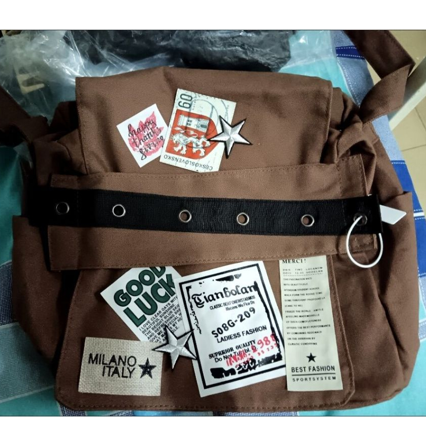 Túi Đeo Vai Đi Học Phong Cách Mỹ vintage Mùa Thu Hàng Mới Dành Cho Nữ Sinh