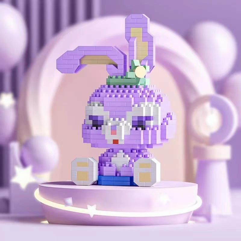 Havejoy Bộ Đồ Chơi Lắp Ráp Hình Động Vật mini Dễ Thương Cho Bé