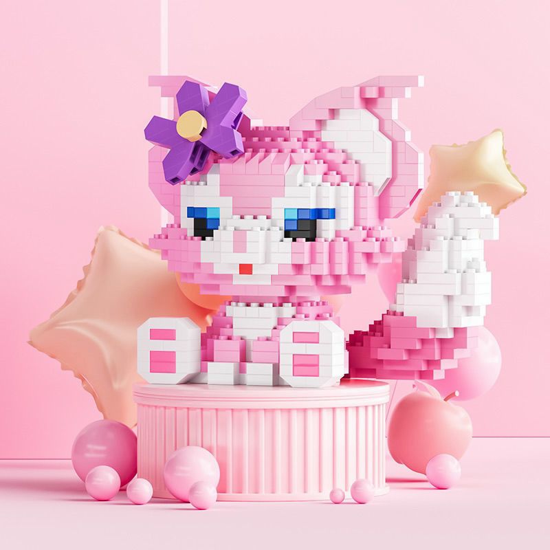 Havejoy Bộ Đồ Chơi Lắp Ráp Hình Động Vật mini Dễ Thương Cho Bé