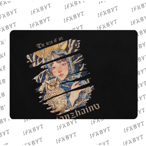 Áo sweater nam IFXBYT áo thun tay dài bigsize form rộng in hình unisex 100% cotton-Y0310