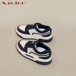 Agsdon Giày Sneaker Đế Dày Tăng Chiều Cao Phong Cách Thời Trang Mùa Thu 2024