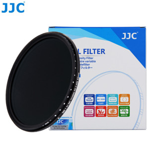 JJC VNĐ Filter ND2-ND400 Bộ lọc mật độ trung tính có thể thay đổi Bộ lọc ND có thể điều chỉnh cho phụ kiện ống kính máy ảnh DSLR Mirrorless 49mm 52mm 55mm 58mm 62mm 67mm 72mm 77mm 82mm