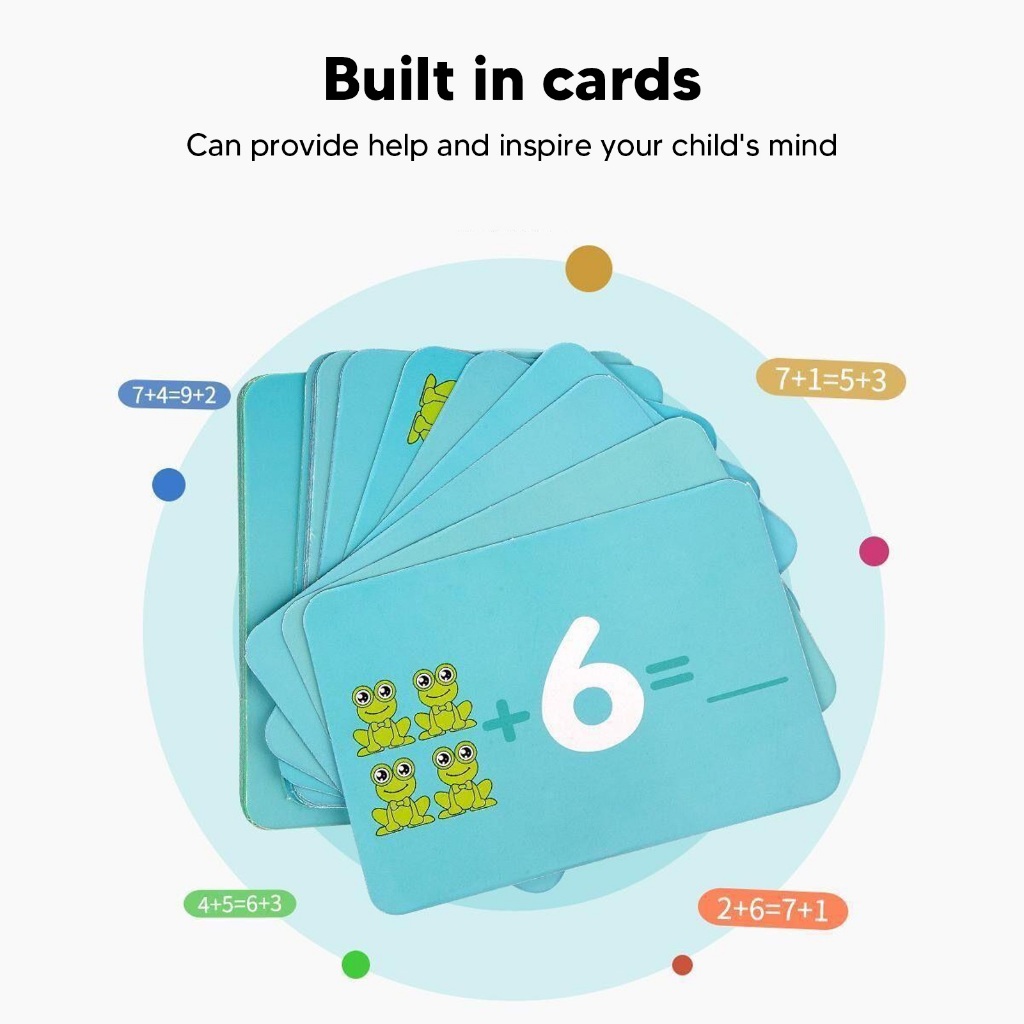 Có thể bán buôn Trò chơi cân bằng toán học Đồ vui nhộn dễ thương Khỉ quy mô cho bé trai mẫu giáo ToyRoom Hàng giao ngay