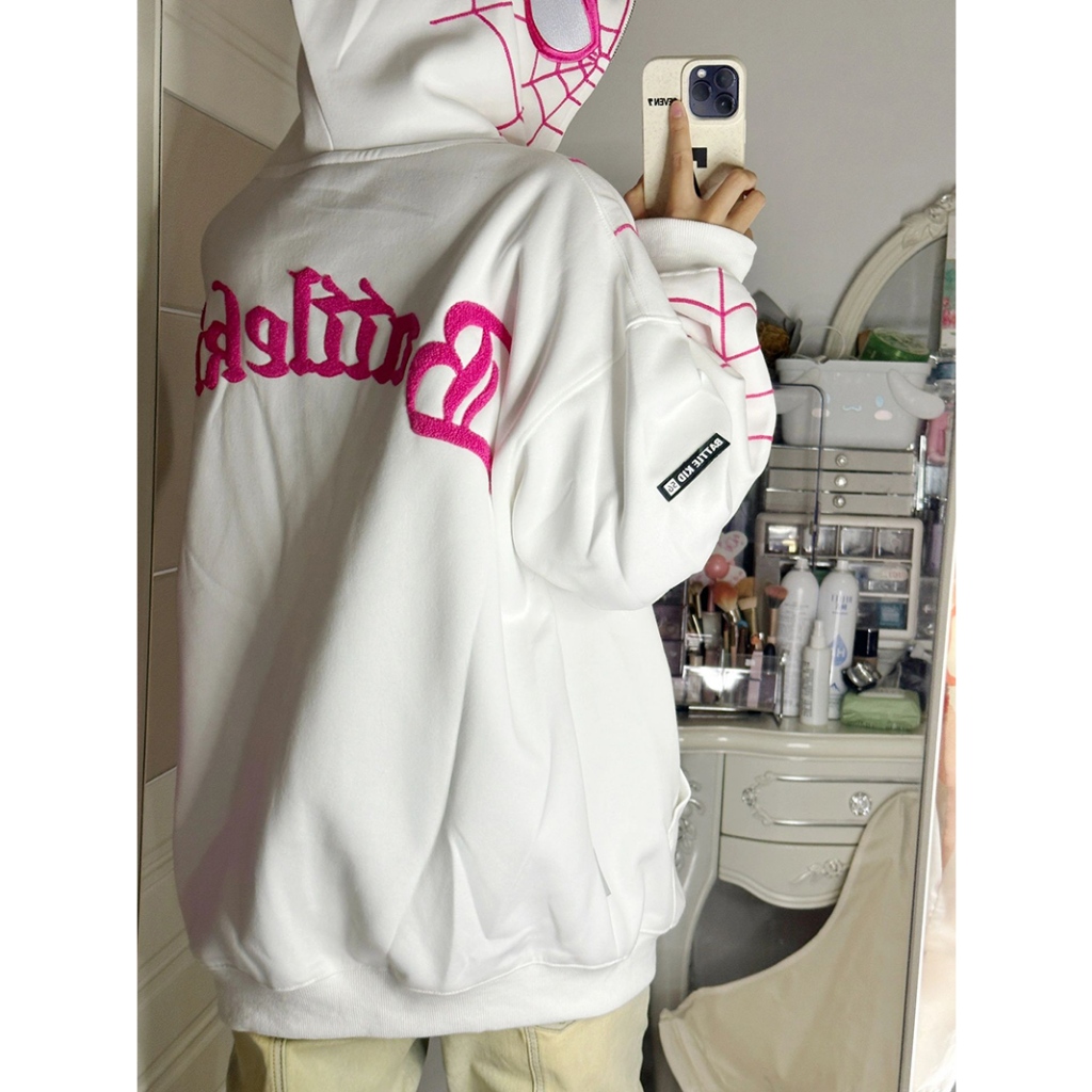 Áo Khoác In Hình Người Nhện Độc Đáo Cá Tính Áo Hoodie Zip Người Nhện 3D Thời Trang Trẻ Cá Tính