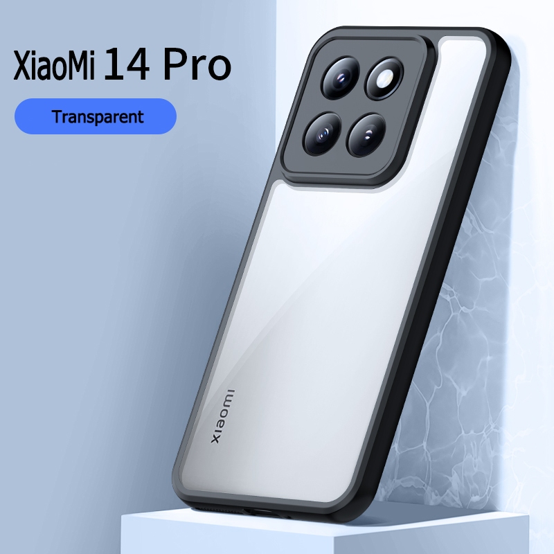 Xiaomi 14/14 Pro XUNDD Ốp Điện Thoại Trong Suốt Có Túi Khí Chống Rơi Và Giá Đỡ Cho