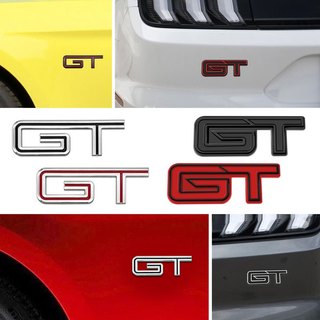 Fender logo chữ gt 3d bằng kim loại trang trí xe hơi ford mustang shelby gt 350 500