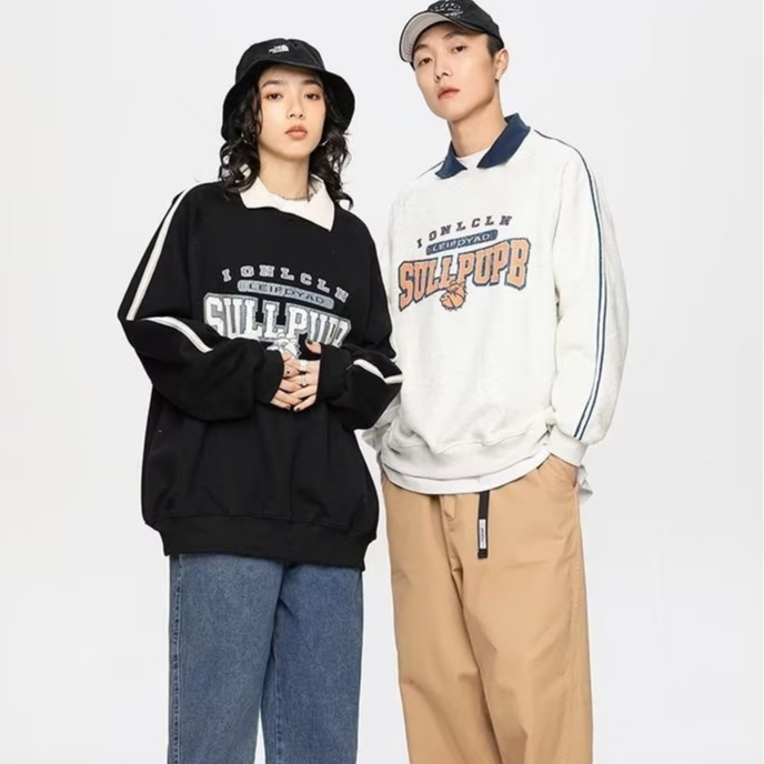 Fashion Áo Thun Polo Dáng Rộng Thời Trang Hàn Quốc Cao Cấp Cho Nam Mùa Dông Áo Phông Polo Nam Áo Thun Nam Form Rộng Có Cổater