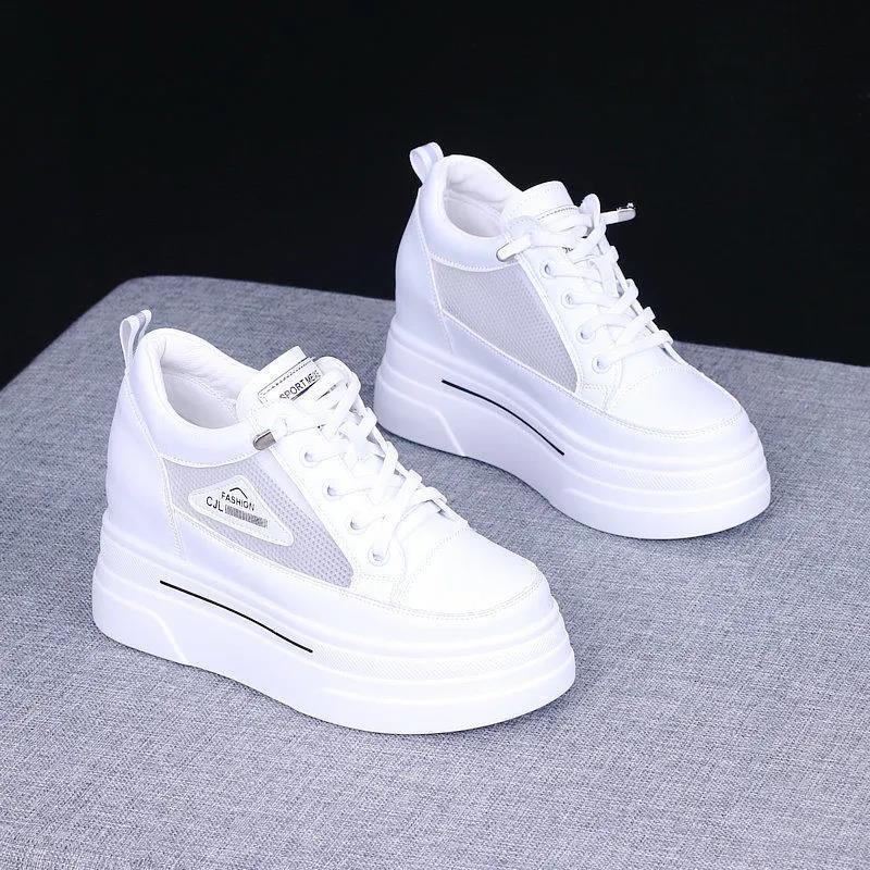Giày Sneaker Đế Dày Tăng Chiều Cao Thời Trang 2023 Cho Nữ