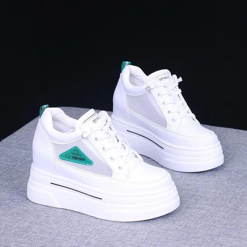 Giày Sneaker Đế Dày Tăng Chiều Cao Thời Trang 2023 Cho Nữ