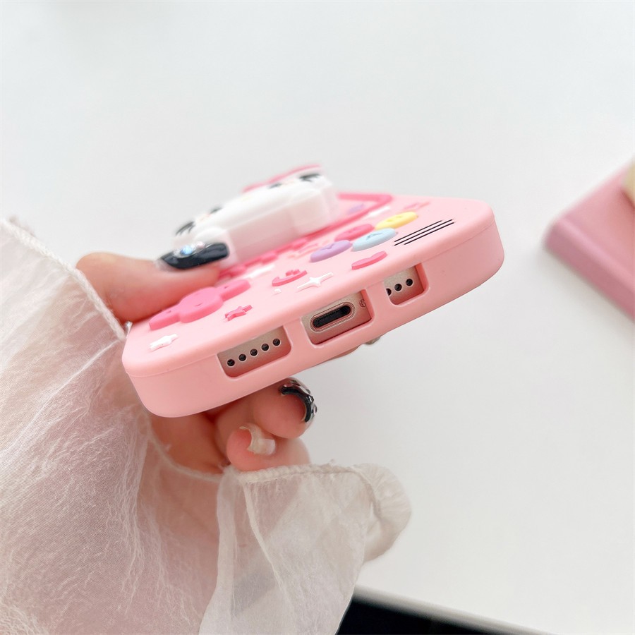 Hoạt Hình Ốp Điện Thoại Silicon Hình Máy Chơi game Cho iphone 11 12 13 14 15 pro max