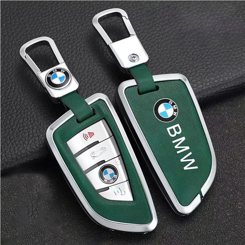 Bmw Vỏ Bọc Chìa Khóa Bằng Hợp Kim Kẽm Cho Xe Hơi bmw x1 x3 x4 x5 f15 x6 f16 g30 7 series g11 f48 f39 520 525 g20 118i 218i 320i bmw