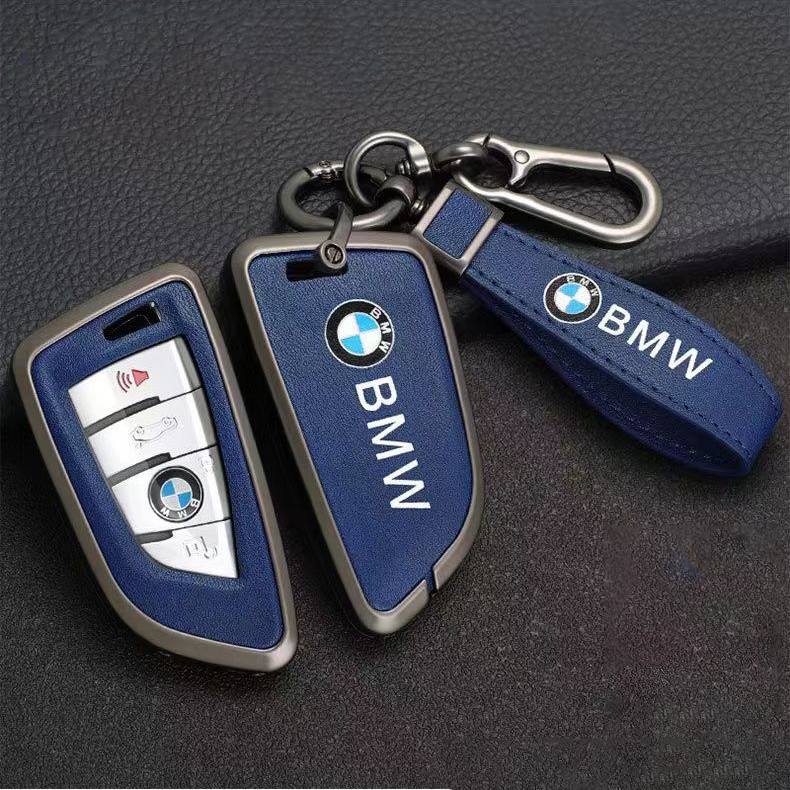 Bmw Vỏ Bọc Chìa Khóa Bằng Hợp Kim Kẽm Cho Xe Hơi bmw x1 x3 x4 x5 f15 x6 f16 g30 7 series g11 f48 f39 520 525 g20 118i 218i 320i bmw