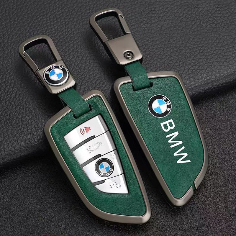 Bmw Vỏ Bọc Chìa Khóa Bằng Hợp Kim Kẽm Cho Xe Hơi bmw x1 x3 x4 x5 f15 x6 f16 g30 7 series g11 f48 f39 520 525 g20 118i 218i 320i bmw