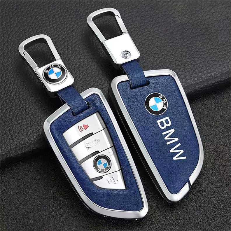 Bmw Vỏ Bọc Chìa Khóa Bằng Hợp Kim Kẽm Cho Xe Hơi bmw x1 x3 x4 x5 f15 x6 f16 g30 7 series g11 f48 f39 520 525 g20 118i 218i 320i bmw