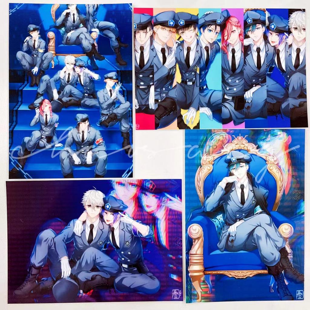 Net Print BLUE LOCK Ảnh In Lưới Màu Xanh Lam Khóa