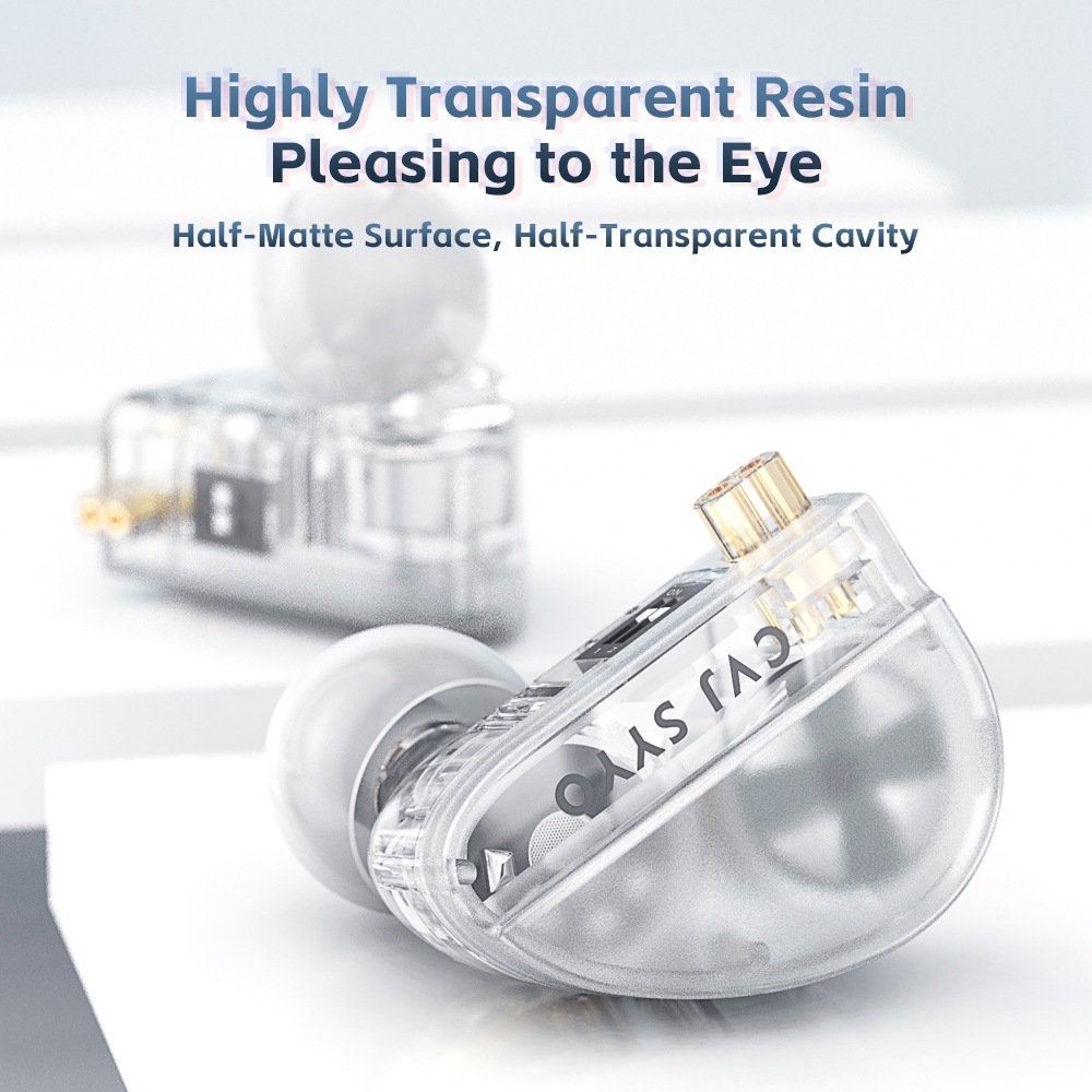 Tai Nghe Nhét Trong cvj konoka Âm Thanh hifi 3d  Có Dây + Nút Điều Chỉnh Âm Lượng