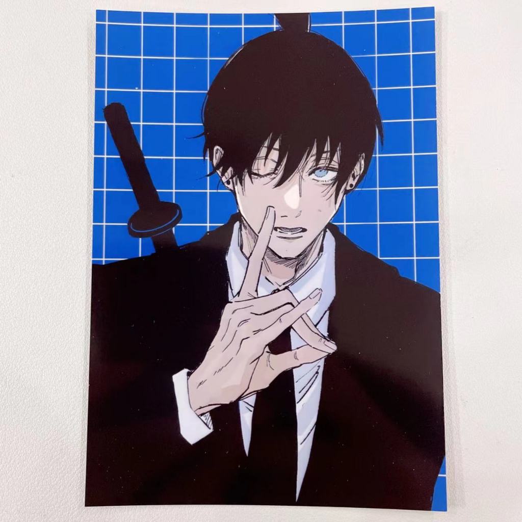 ChainsawMan Net Print Lưới In Dây Xích