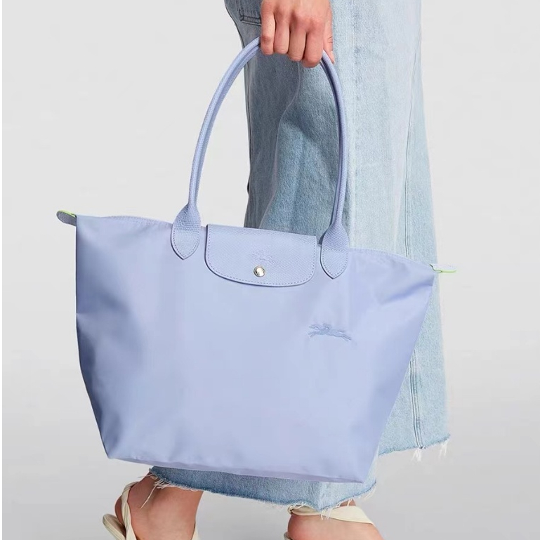 LONGCHAMP ★Bộ Đồ Thời Trang Kiểu Dáng Xinh Xắn Cho Bé★Túi tote Xách Tay / Đeo Vai jiaozi Di Động Mẫu Mới 2023 1899 2605 919 Chống Nước Có Thể Gập Lại Cho Nữ