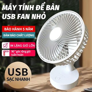 Quạt mini sạc điện quạt Quạt văn phòng quạt điện nhỏ quạt điện nhỏ để bànquạt mini quạt hơi nước làm lạnh Quạt sạc Mini USB
