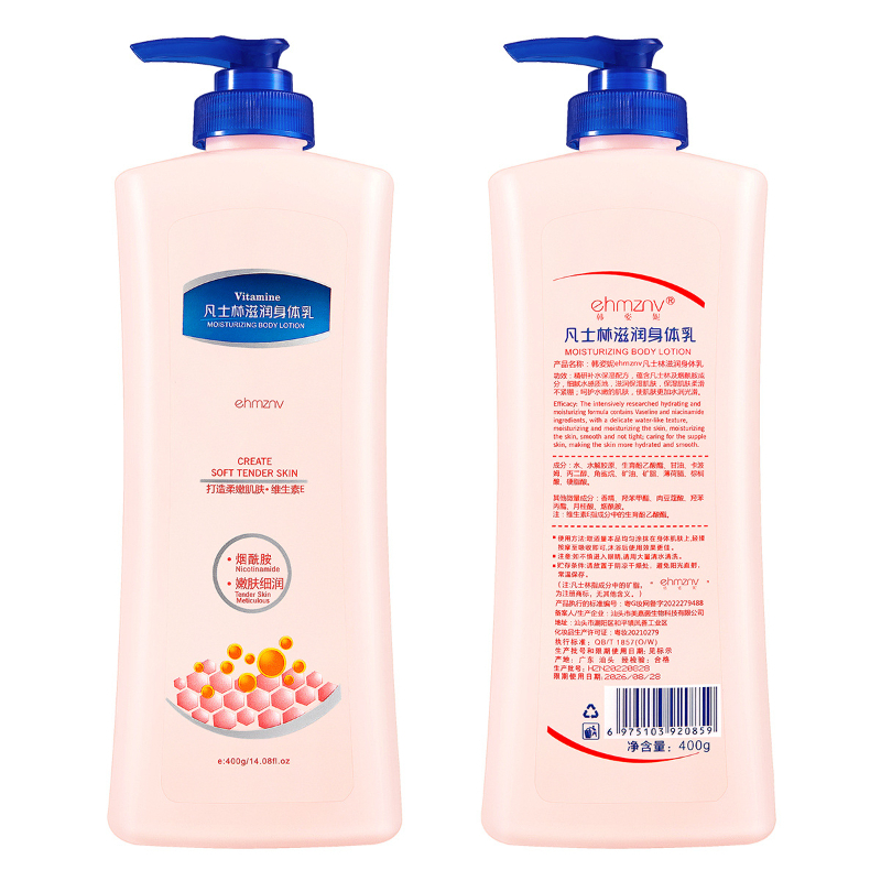 Sữa Dưỡng Thể Làm Trắng Và Dưỡng Ẩm Làm Giàu vitamin e 400ml Làm Sáng Tông Màu Da