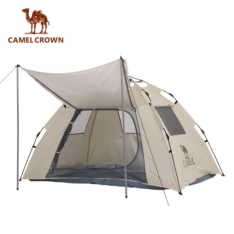 Lều CAMEL CROWN xếp tự động chống nắng mưa tiện lợi dành cho 2-3 người sử dụng