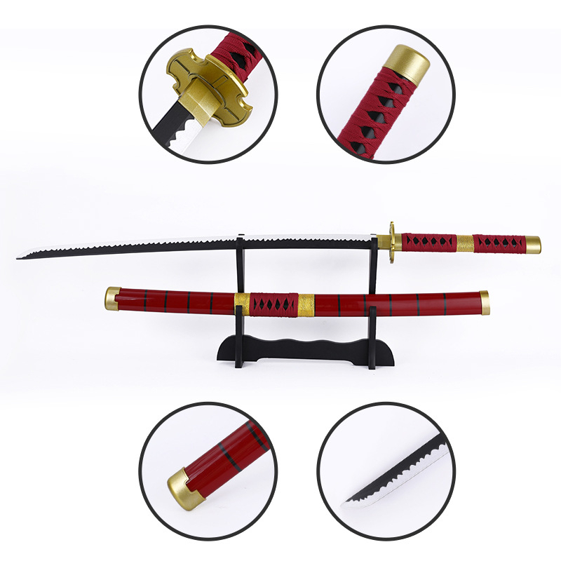 Thanh Kiếm Gỗ 104cm Hóa Trang Nhân Vật Phim one piece