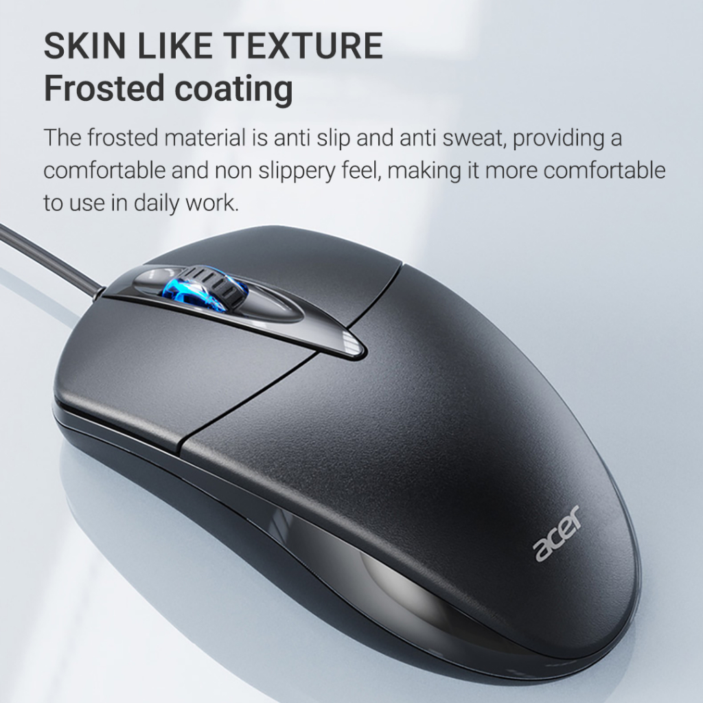 Chuột Máy Tính xiaomi youpin acer m119 1000dpi Có Dây usb Tiện Dụng