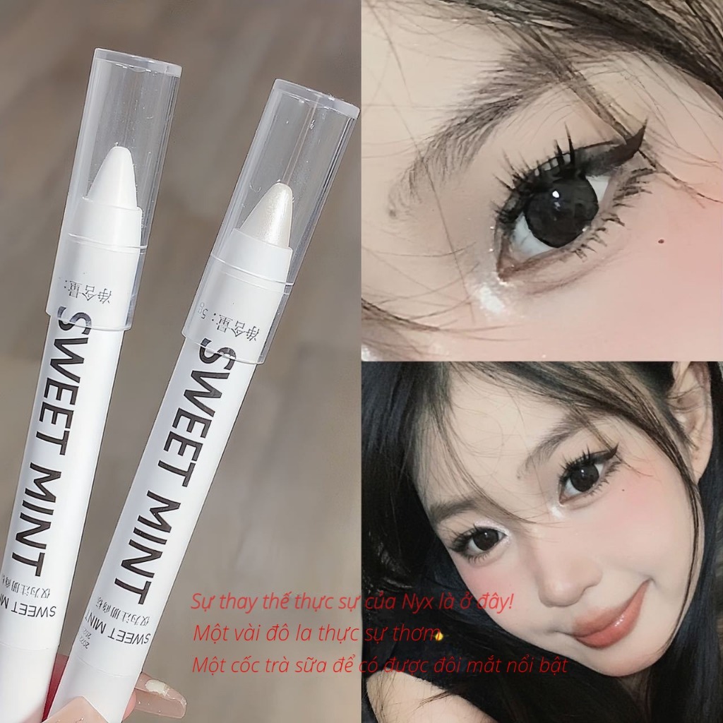 Lewdo Bút Kẻ Mắt Dạng gel Chống Nước Bắt Sáng Tốt