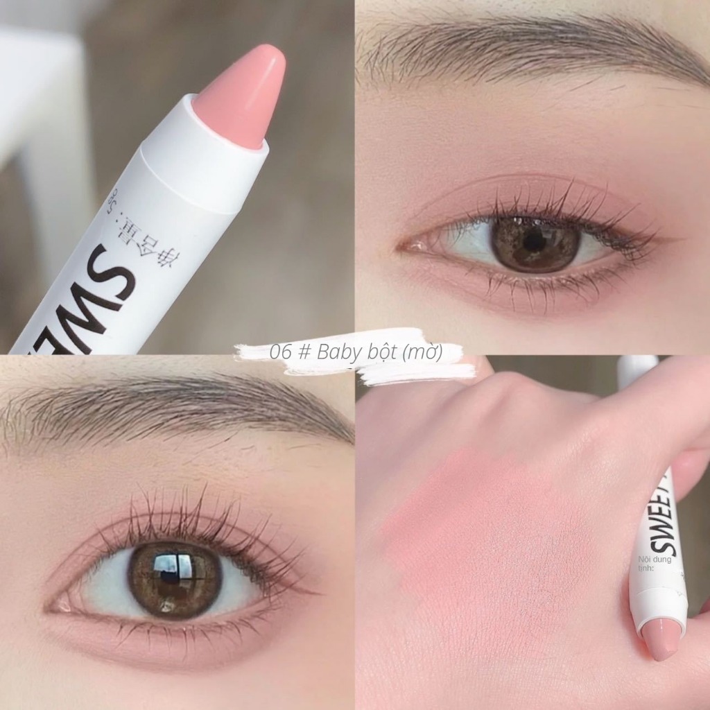 Lewdo Bút Kẻ Mắt Dạng gel Chống Nước Bắt Sáng Tốt