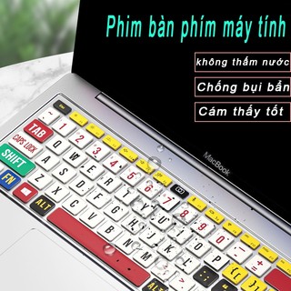 Miếng Dán Bảo Vệ Bàn Phím Chống Nước Chống Bẩn Cho Macbook Air Pro 13 15 16 Pro 13.3 Air 13.6 2022 M2 A2681 A2179 A2251 A1708