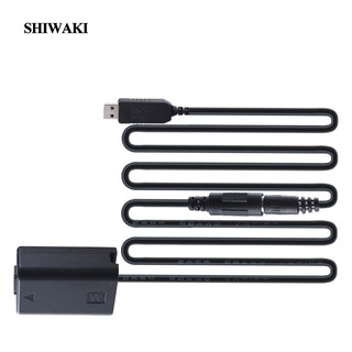 [Shiwaki] Cáp Pin Khớp Nối NP- USB DC Cho A6500 A6400 A6300 A5100
