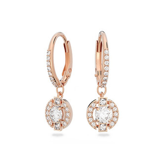 Bông Tai Mạ Vàng Hồng swarovski dc Lấp Lánh