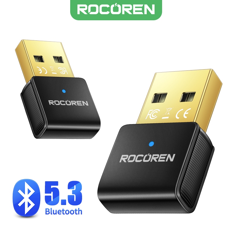 Rocoren usb Nhận Tín Hiệu bluetooth 5.3 Cho pc / Tai Nghe / Chuột bluetooth Không Dây | BigBuy360 - bigbuy360.vn