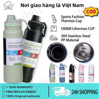  bình nước giữ nhiệt inox Ly giữ nhiệt giữ nhiệt inox Thái Lan Cốc giữ nhiệt 1000ml