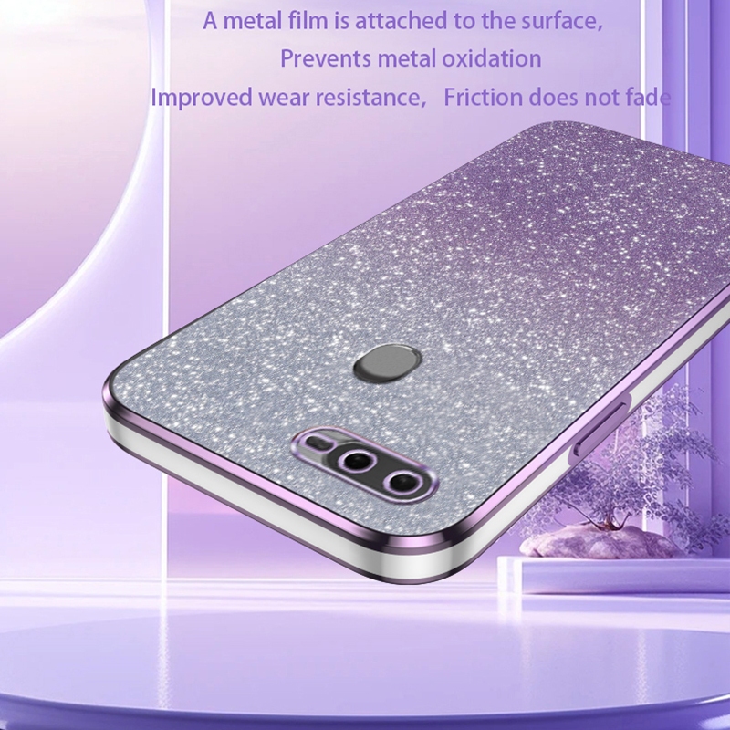 Ôp Điện Thoại Dẻo Trong Suốt Tráng Gương Lấp Lánh Sang Trọng Cho oppo a5s a12 a3s a12e a7 a5 a9 2020 a52 a72 a92 a31 a32 Ốp