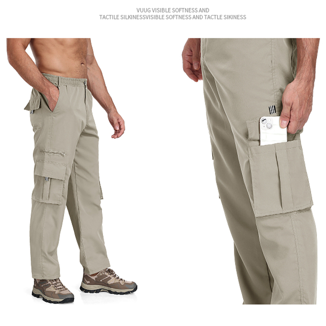 Quần Kaki Nam Jogger Dài Túi Hộp ốNg RộNg Cargo Pants Nam Thun Hiphop Đẹp