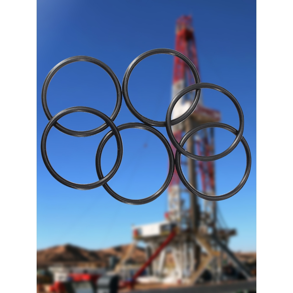 1 Vòng Đệm Cao Su Màu Đen 60 2.65 / 3.55mm Đường Kính Trong 51.5-155mm