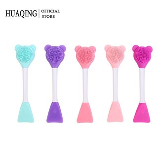 Cọ đắp mặt nạ HUAQING bằng silicon hai đầu tiện dụng