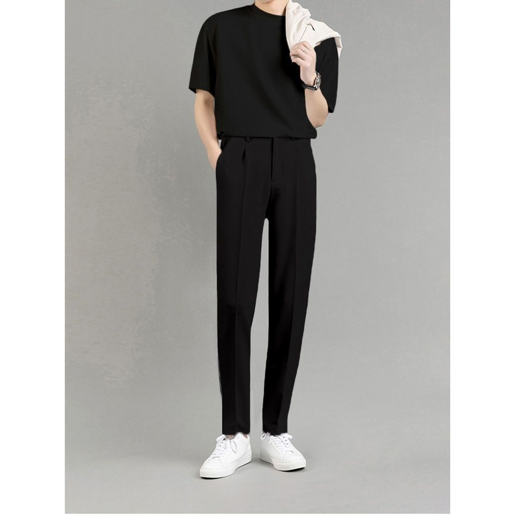 Quần Tây Dài Dáng Ôm Phong Cách Hàn Quốc Thời Trang Mùa Hè Hàng Mới Dành Cho Bạn Nam