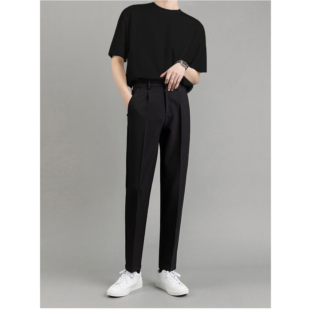 Quần Tây Dài Dáng Ôm Phong Cách Hàn Quốc Thời Trang Mùa Hè Hàng Mới Dành Cho Bạn Nam