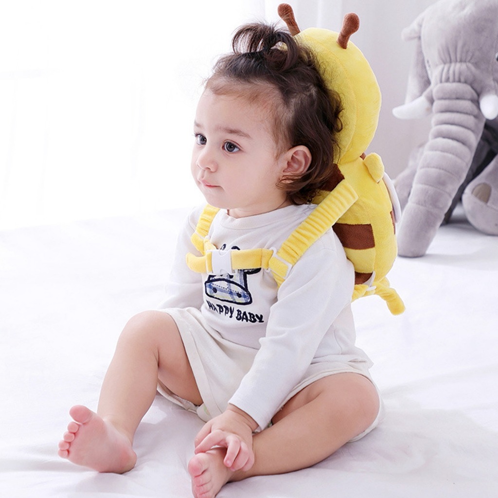 Ba Lô Bảo Vệ Đầu Hình Con Ong Vàng Đệm Cho Trẻ Sơ Sinh An Toàn MARGIE