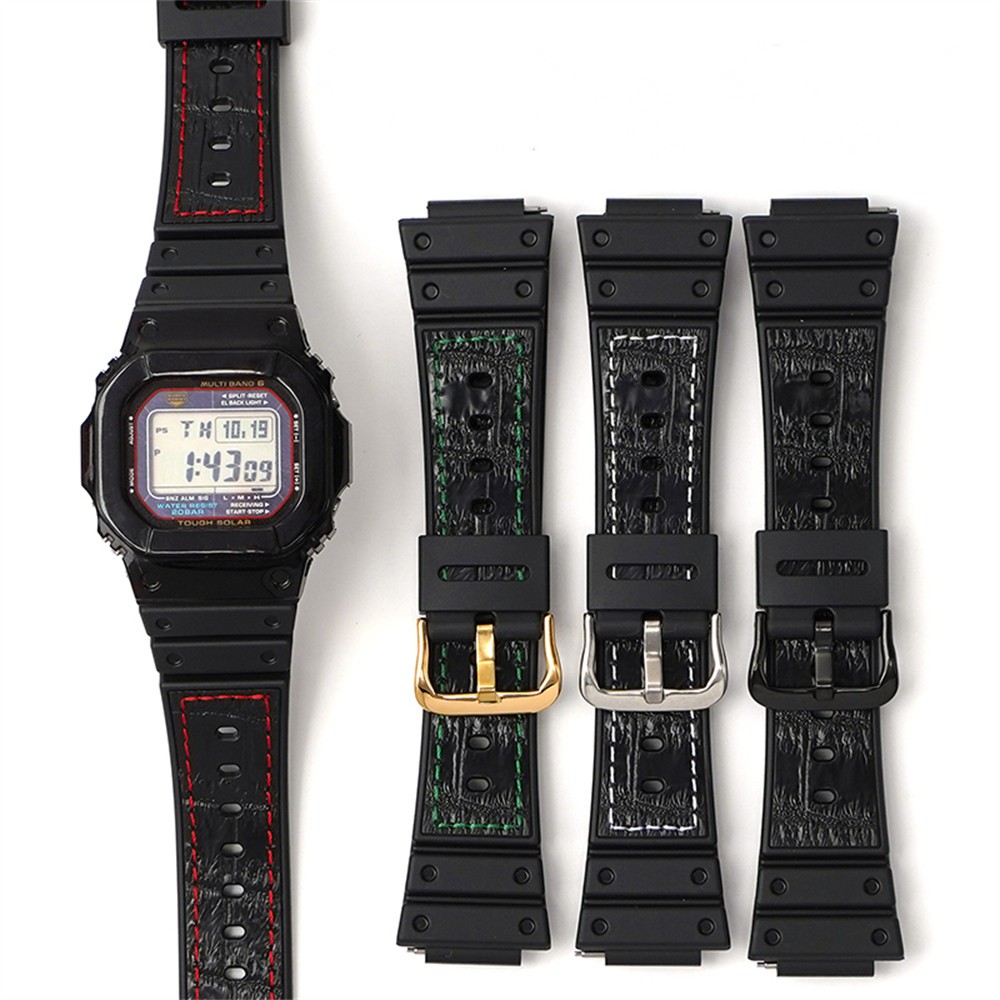 Mềm Dây Cao Su tpu Thay Thế Cho Đồng Hồ casio g-shock ga-2100 dw5600 6900 5030 5025 gw-m5610 gw-5000